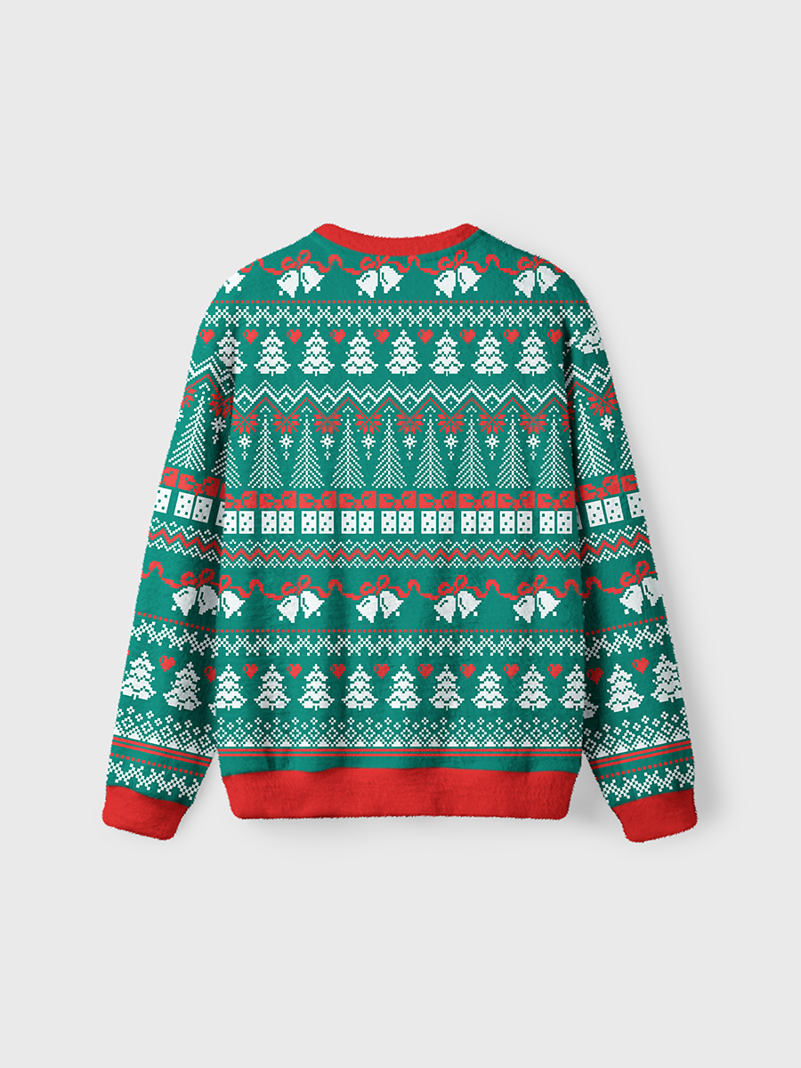 Vintage Black Cat Ugly Sweater