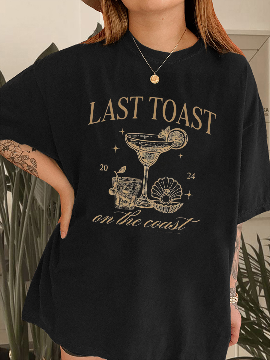 Vintage Last Toast On The Coast T-Shirt