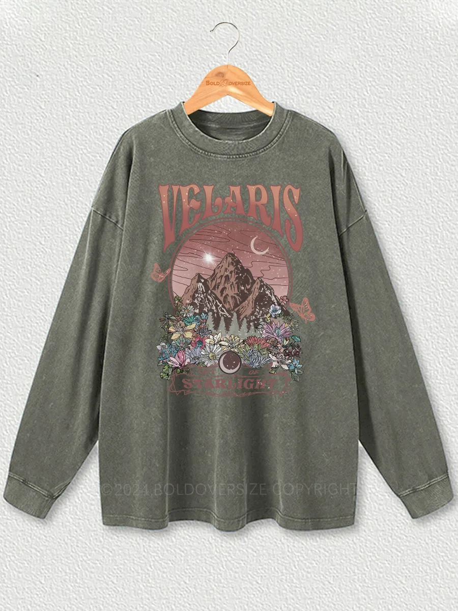 Vintage  Court Of Dreams Washed Long Sleeve Shirt