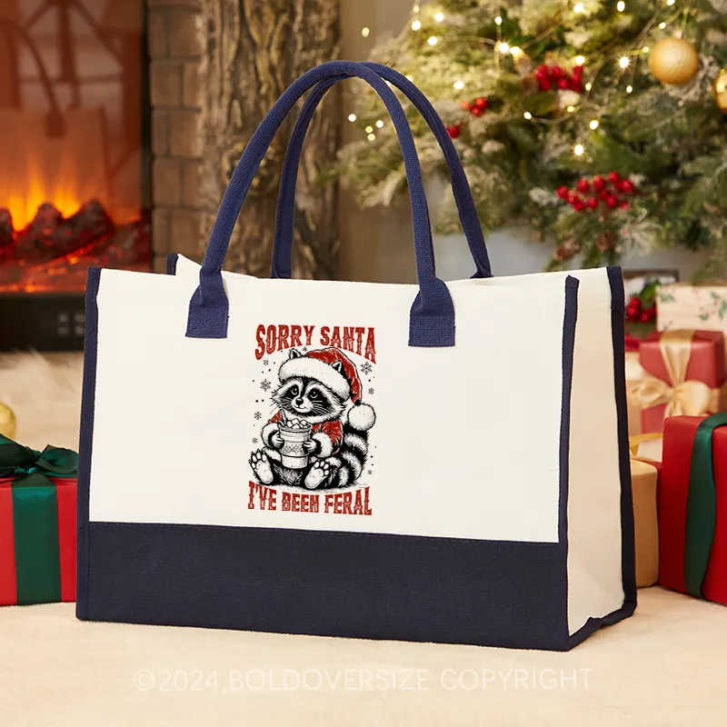 Vintage Sorry Santa Handbag