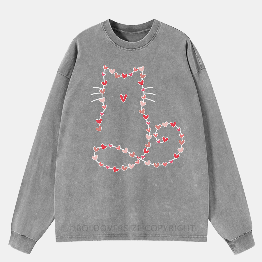 Vintage Let Me Overthink This Washed Long Sleeve Shirt