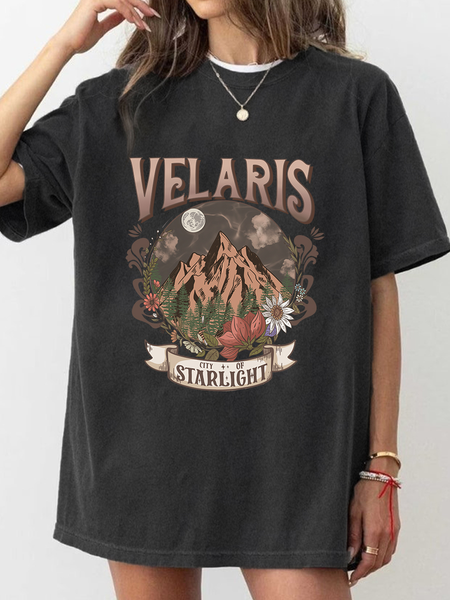 Vintage Velaris City Of Starlight Washed T-Shirt