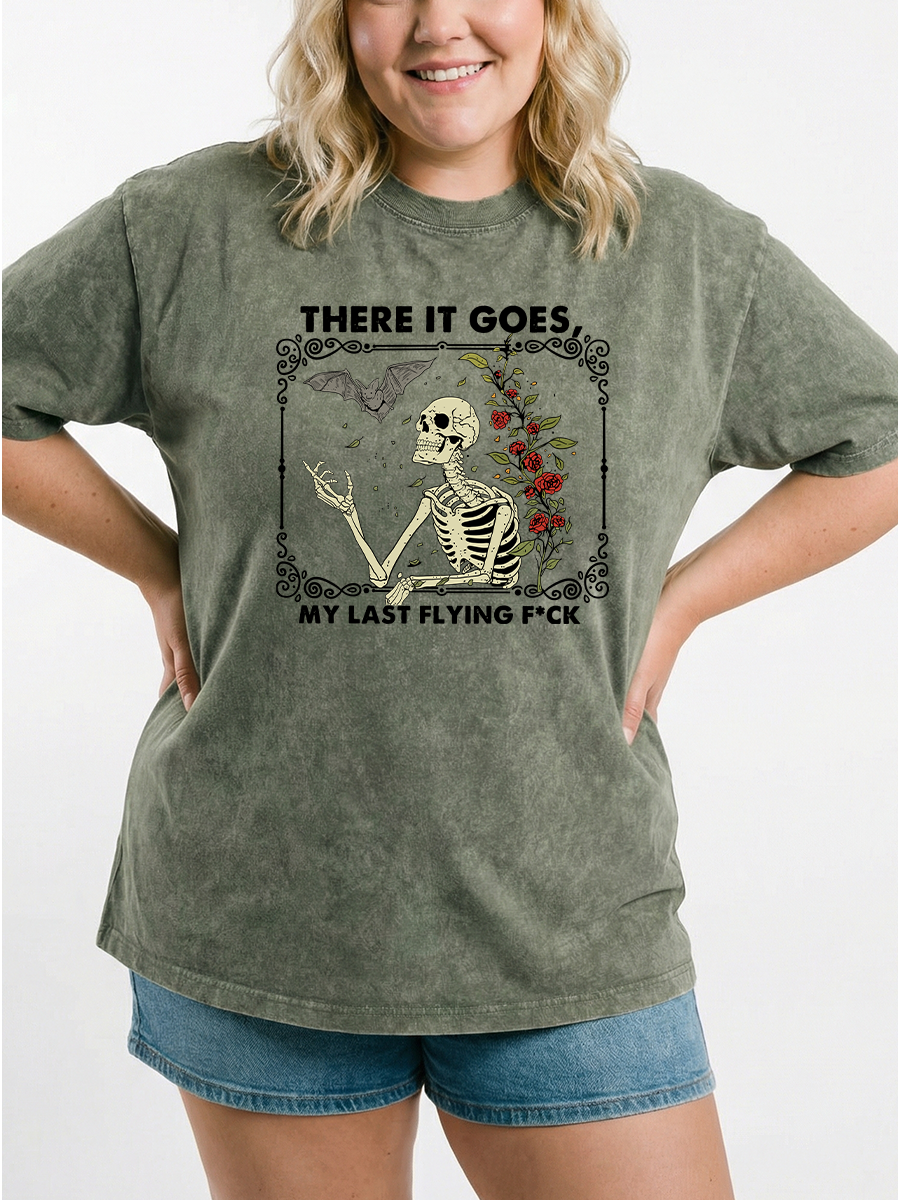 Vintage There It Goes, My Last F*Ck Washed T-Shirt