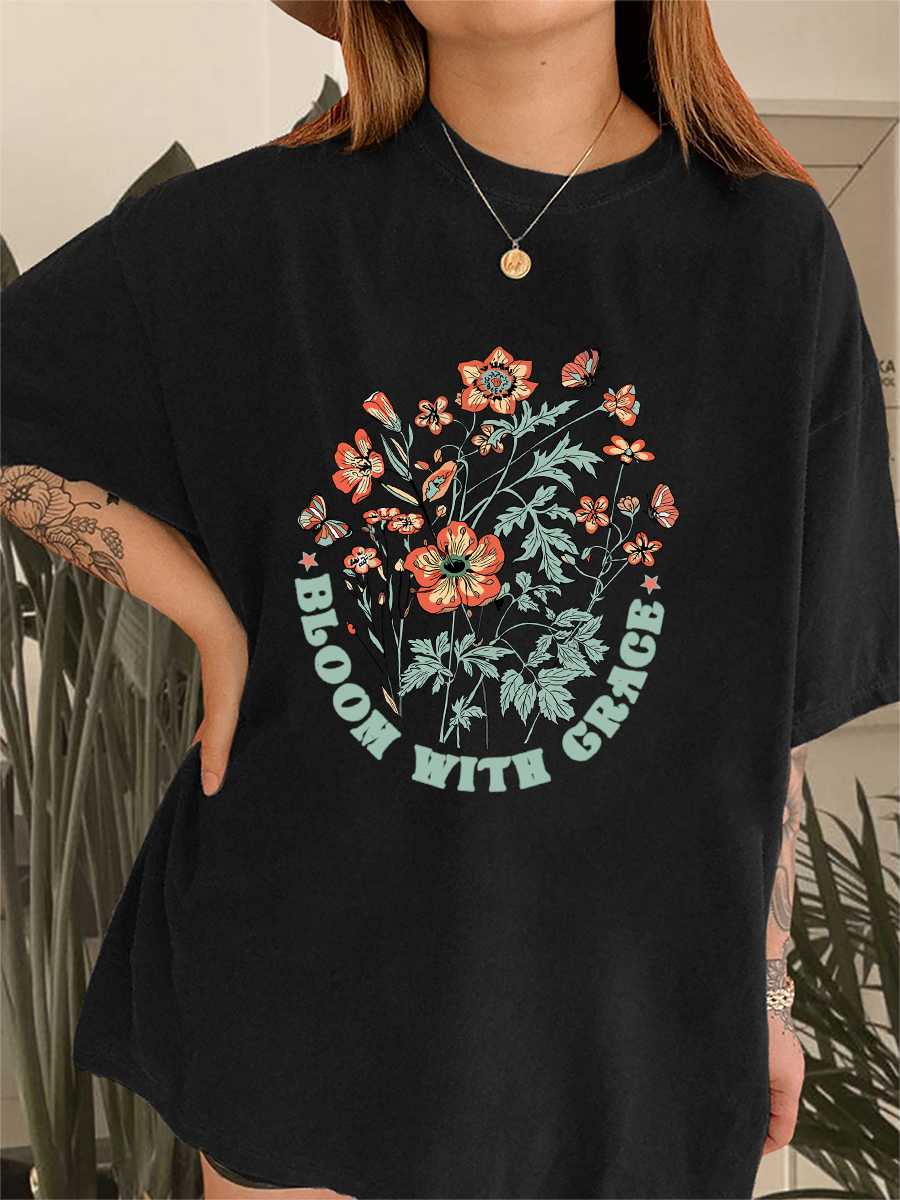 Vintage Bloom With Grace T-Shirt