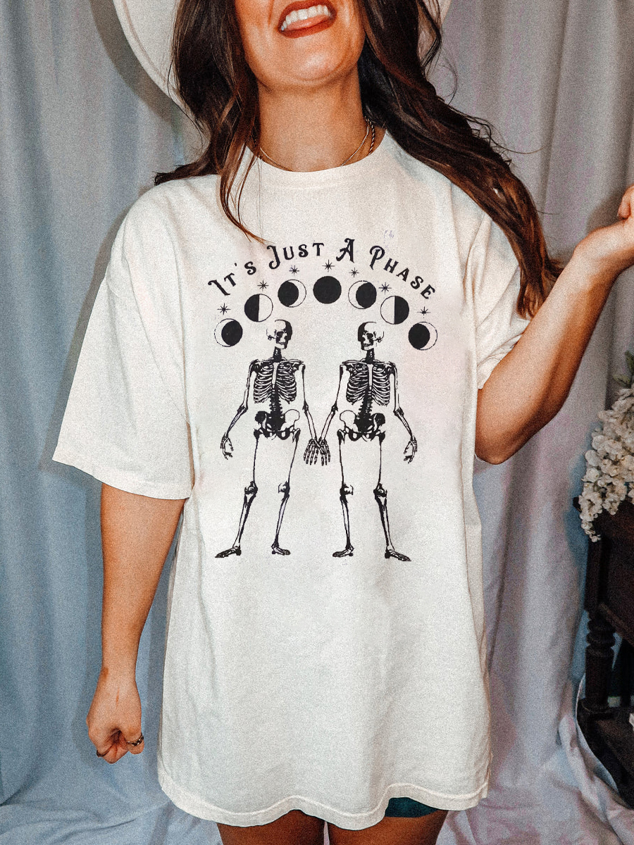 Oversized It's Just A Phase T-Shirt
