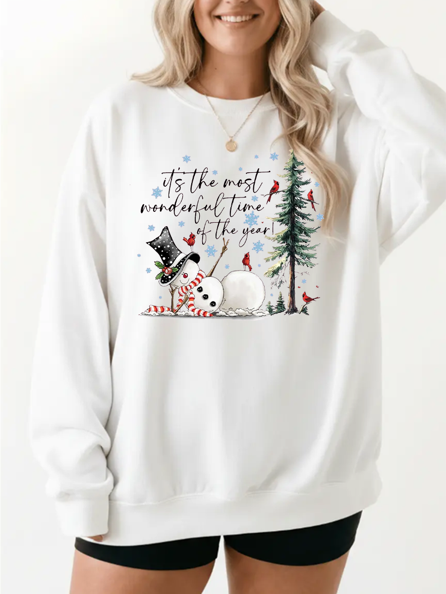 It'S The Most Wonderful Time Of The Year Graphic Sweatshirt