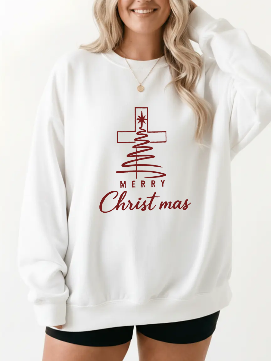 Vintage Merry Chritsmas Sweatshirt