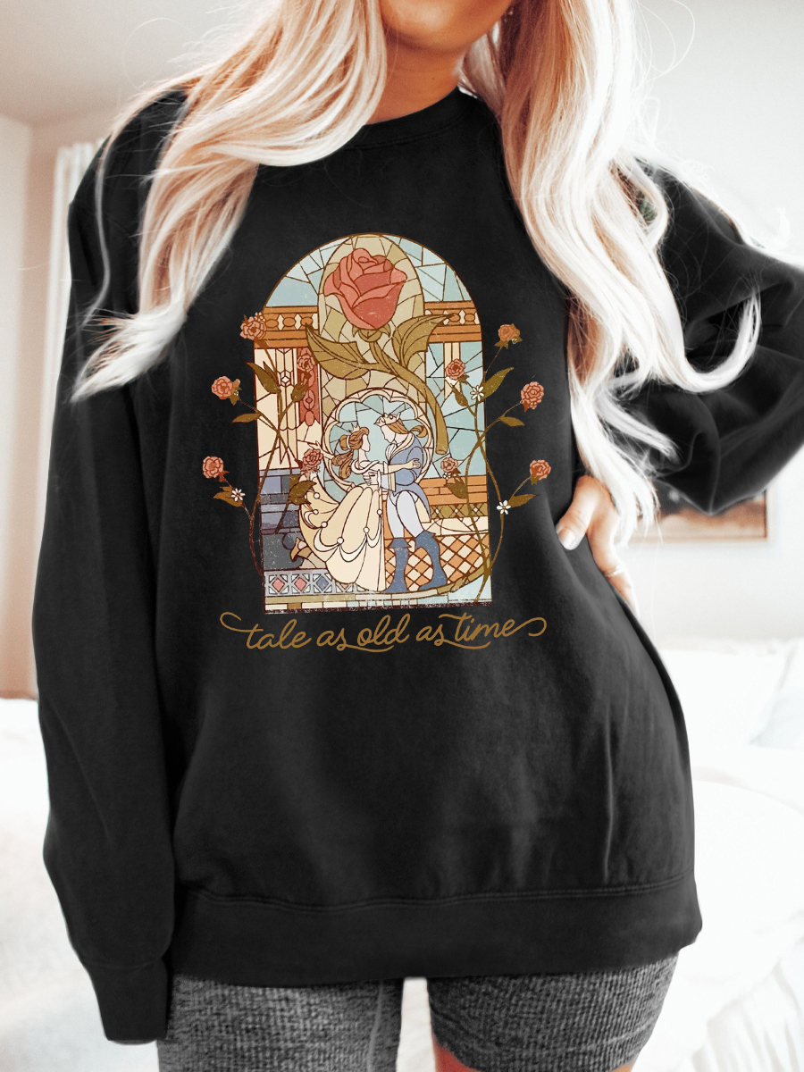 Vintage A Tale As Old As Time Sweatshirt