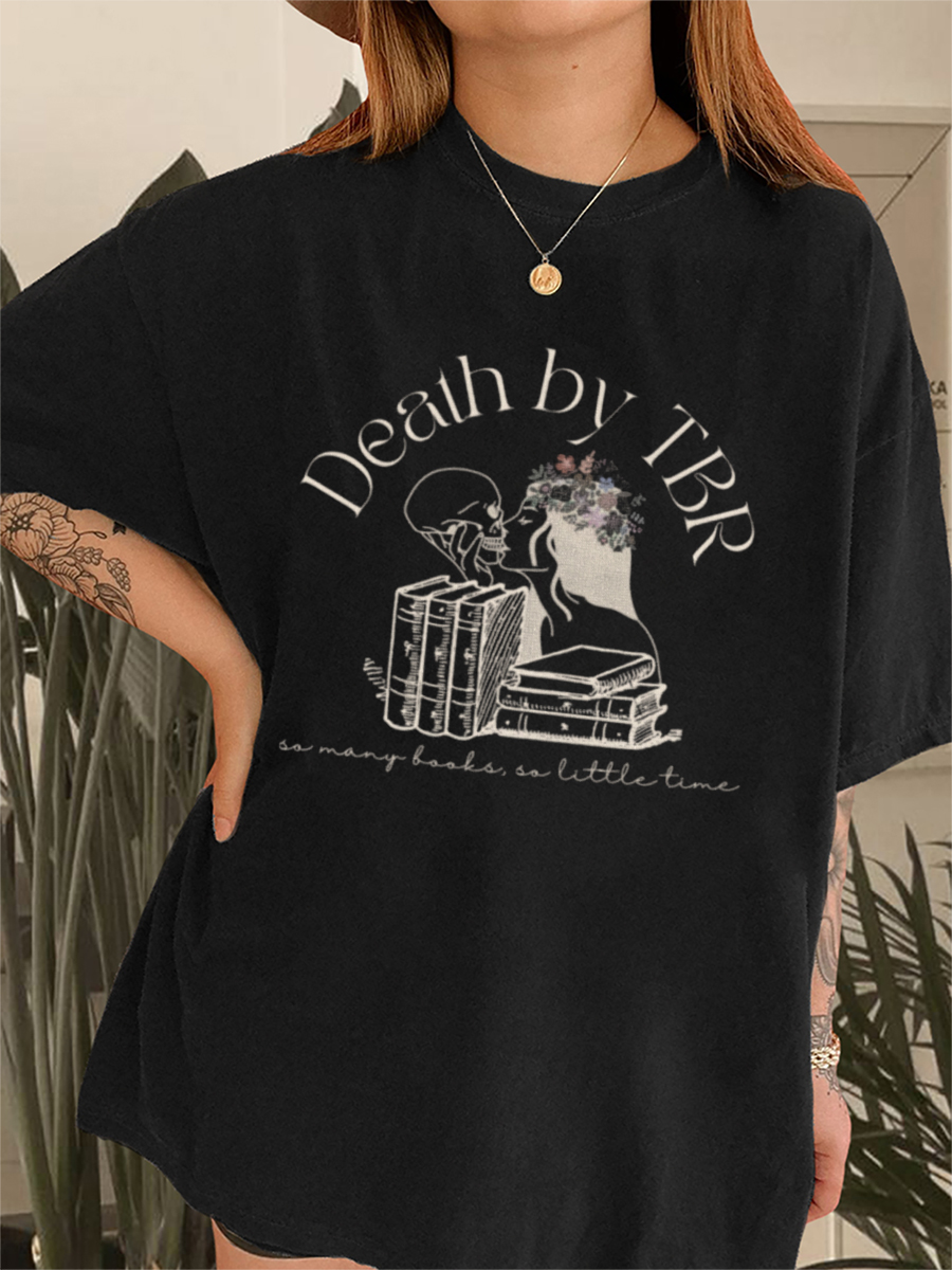 Vintage So Many Books So Little Time T-Shirt Sale-boldoversize