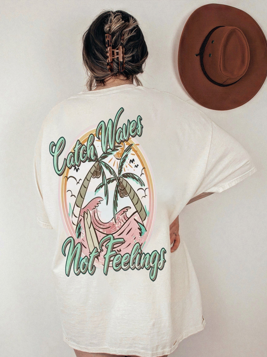 Vintage Catch Waves T-Shirt
