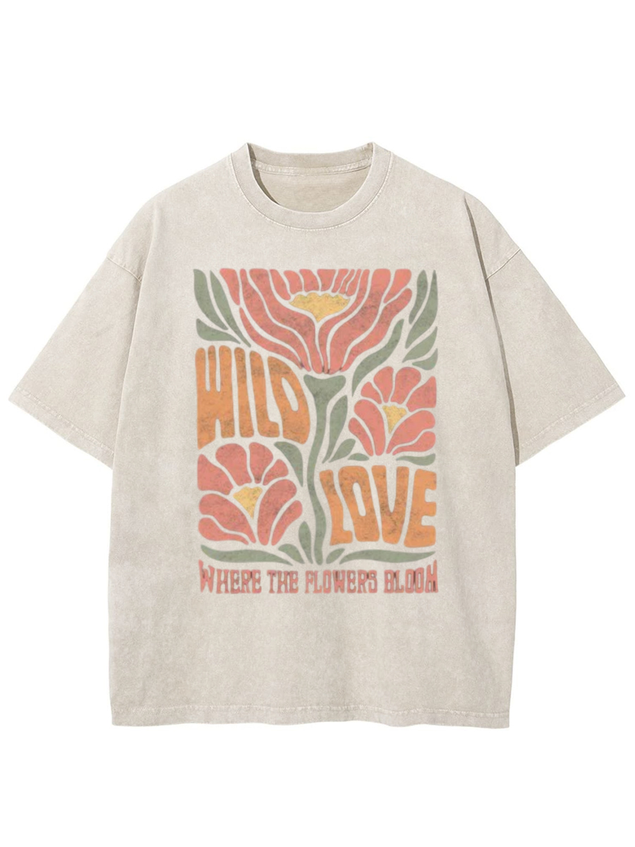Vintage Wild Love Washed T-Shirt