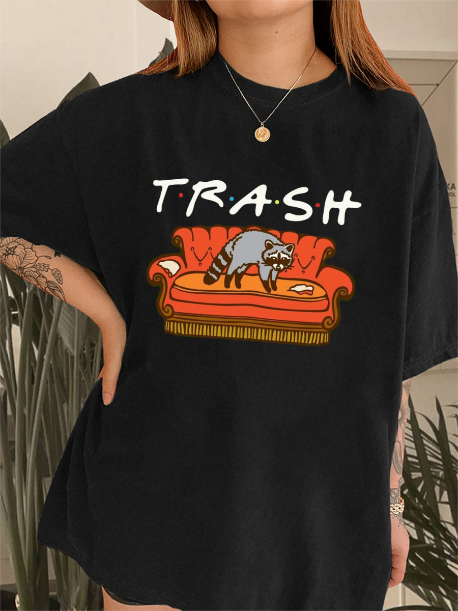 Vintage Raccoon Trash T-Shirt