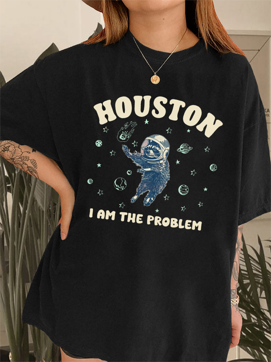 Vintage Astronaut Racoon T-Shirt