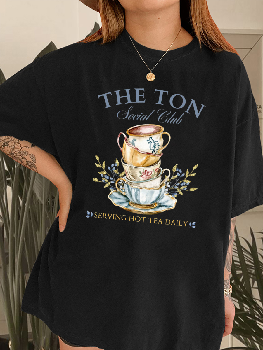 Vintage Tea House T-Shirt