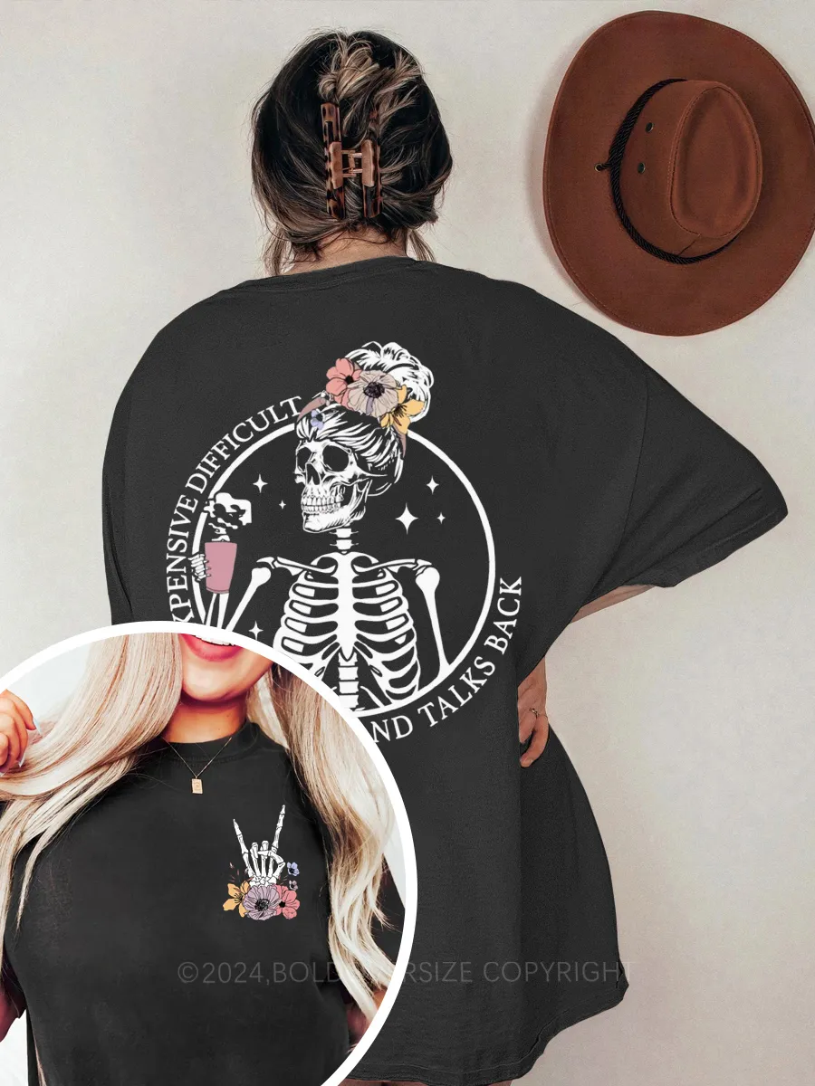 Vintage Expensive Difficult And Talks Back Tee