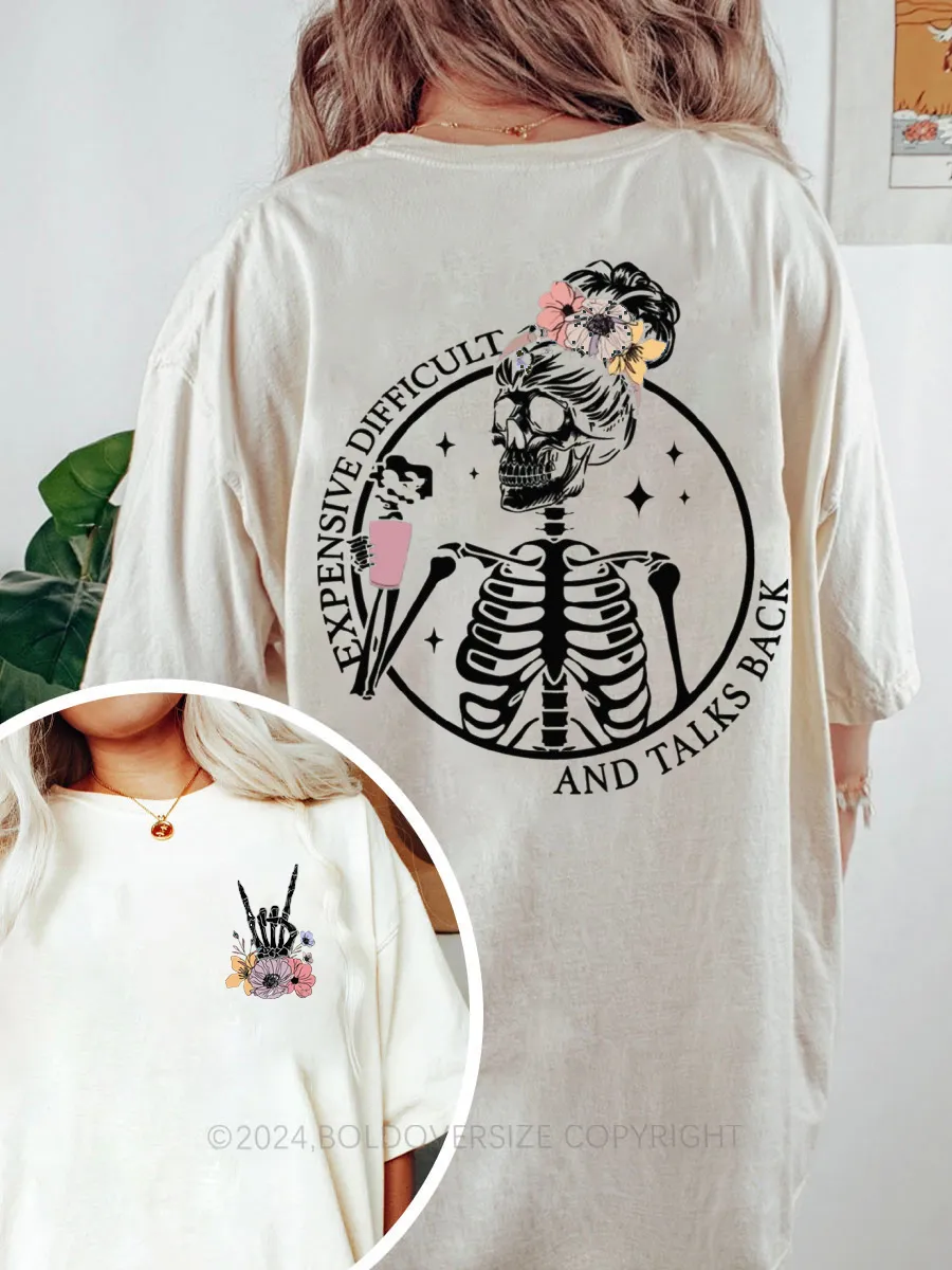 Vintage Expensive Difficult And Talks Back Tee