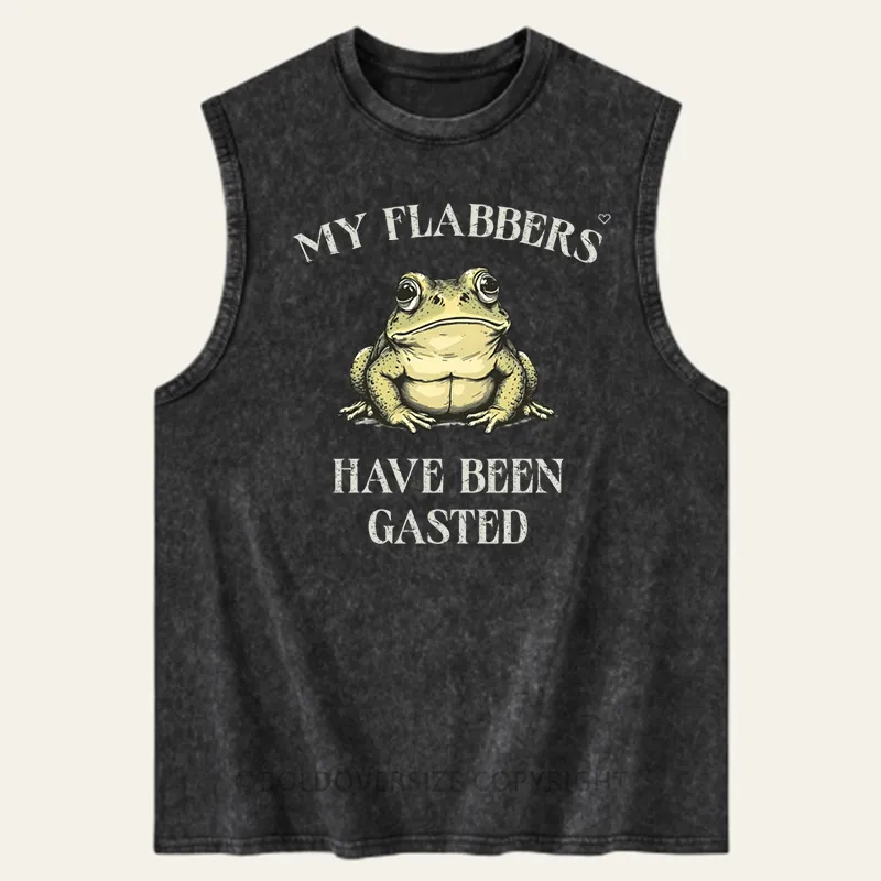 Vintage My Flabbers, Have Been Gasted Washed Tank