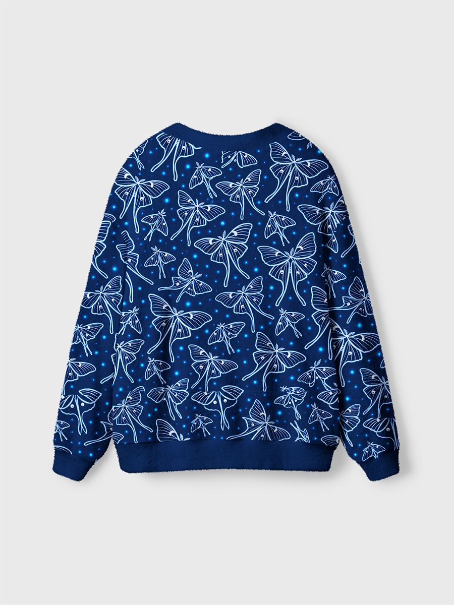 Vintage Glow Line Luna Moth Cardigan Sweaters