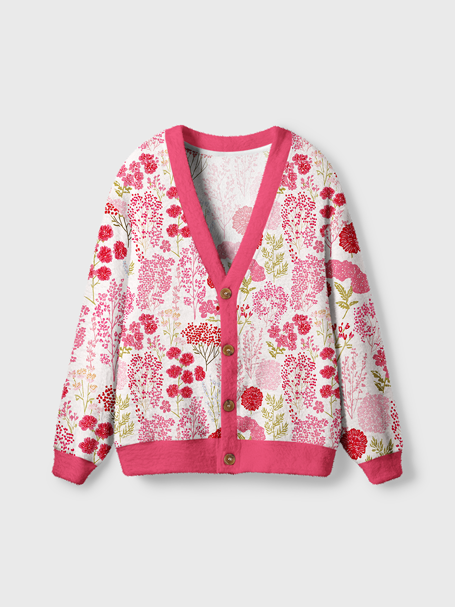 Vintage Wildflower Cardigan Sweaters