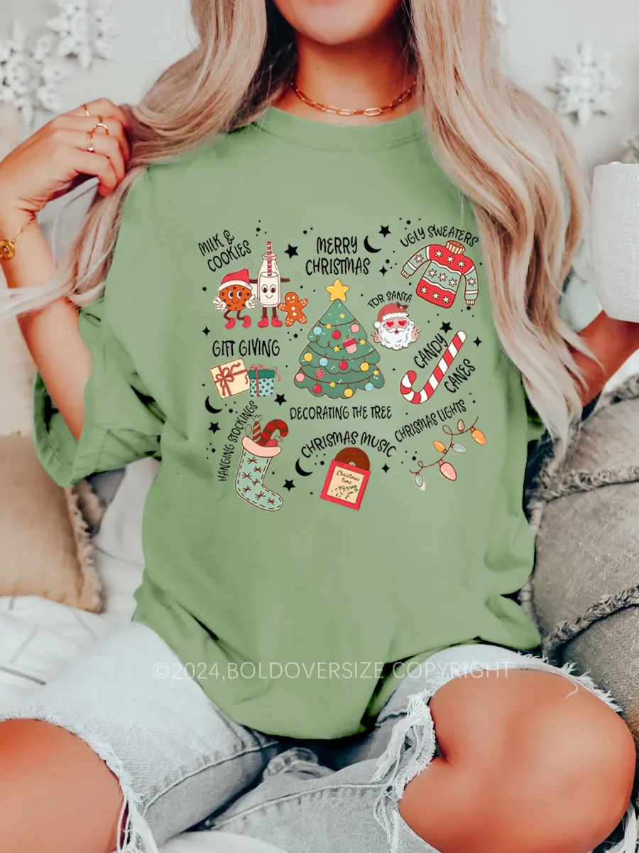 VintageIn Christmas Vibes T-Shirt
