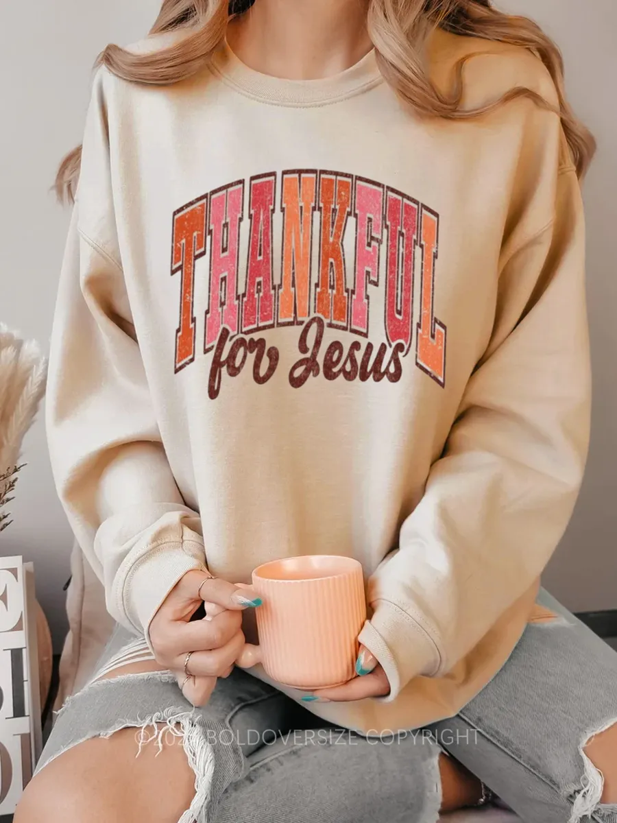 Vintage Thankful Sweatshirt
