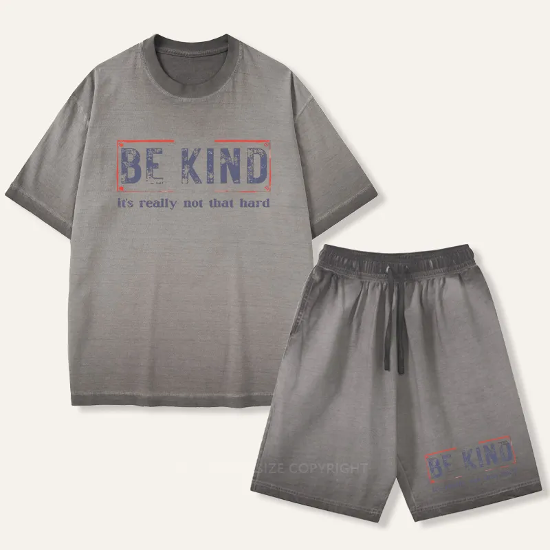Vintage Be Kind Gradient Washed Suit