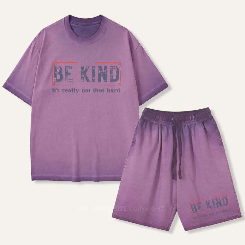 Vintage Be Kind Gradient Washed Suit