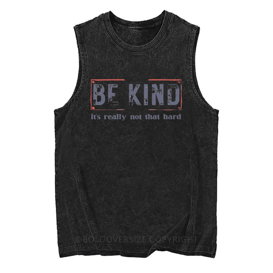Vintage Be Kind Washed Tank