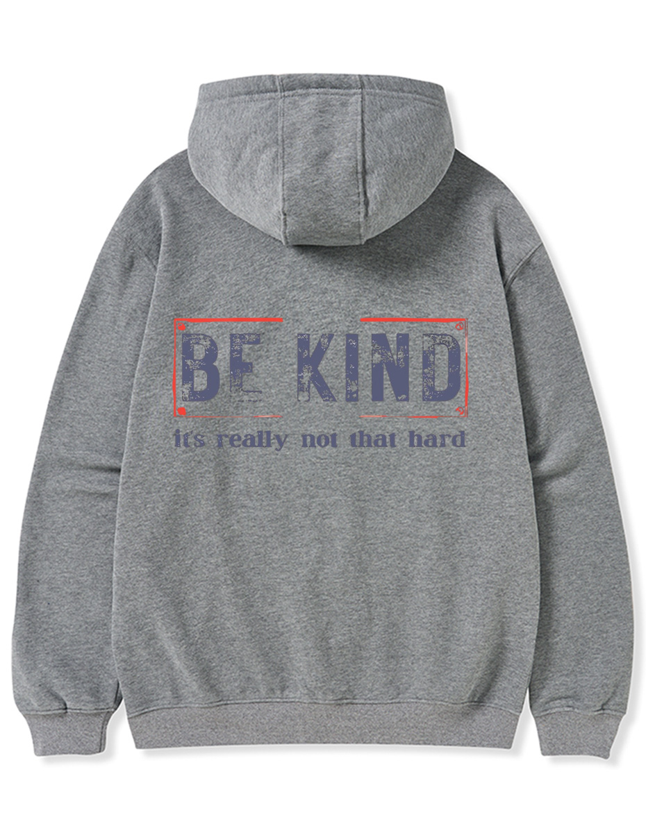 Vintage Be Kind Zip Hoodie