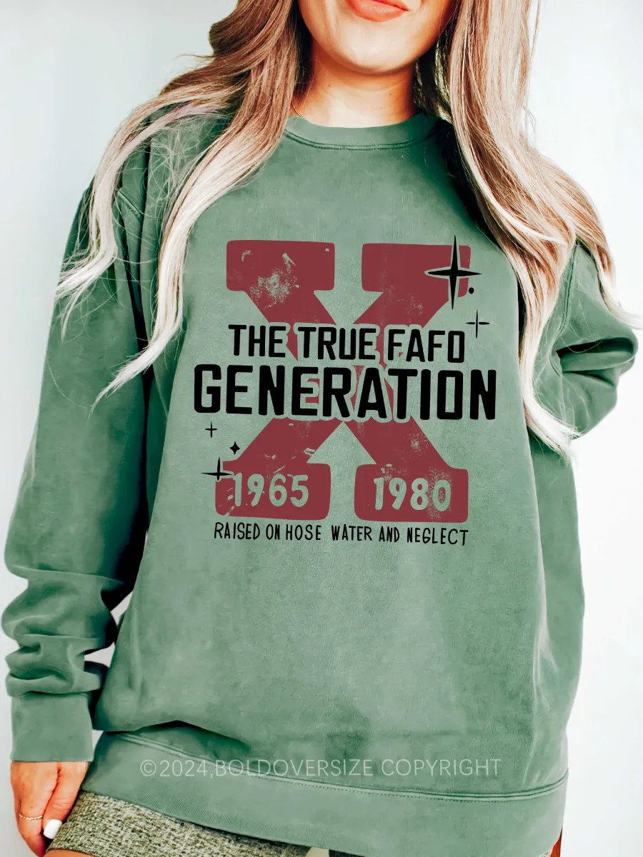 Vintage Generation X Sweatshirt