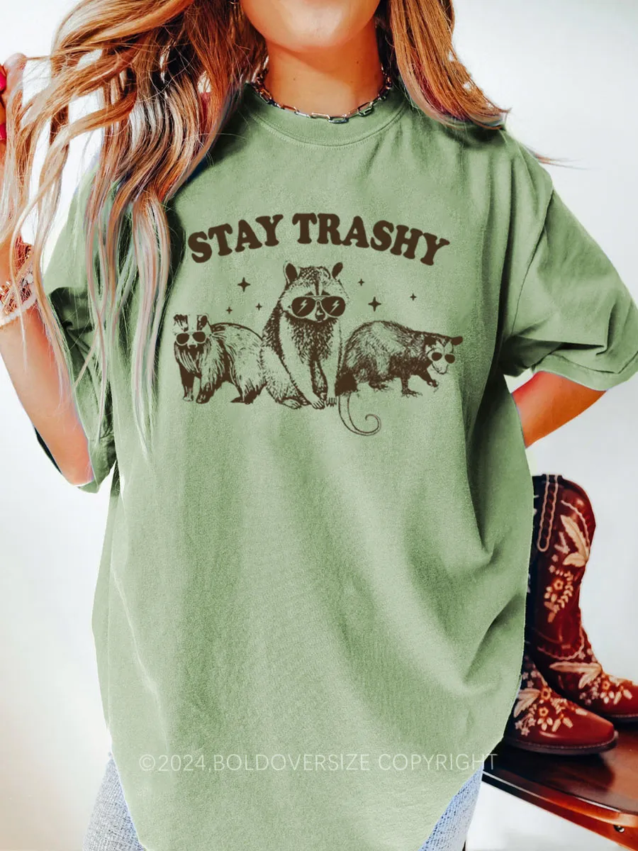 Vintage Stay Trashy Tee