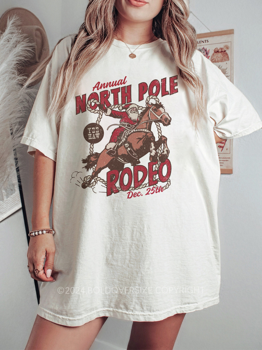 Vintage North Pole Rodeo Tee