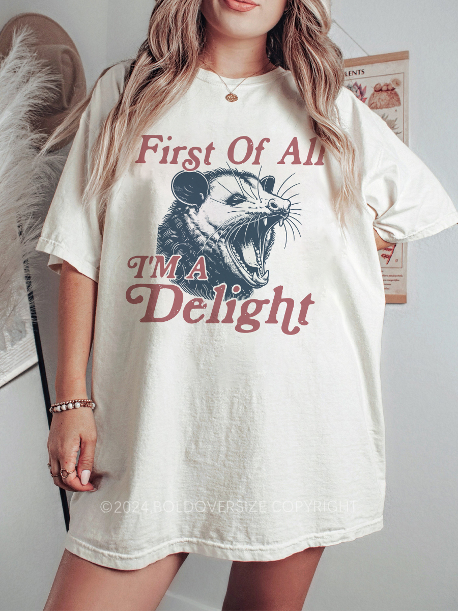 Vintage I'M A Delight Tee