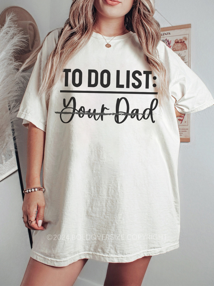 Vintage To Do List: Your Dad Tee