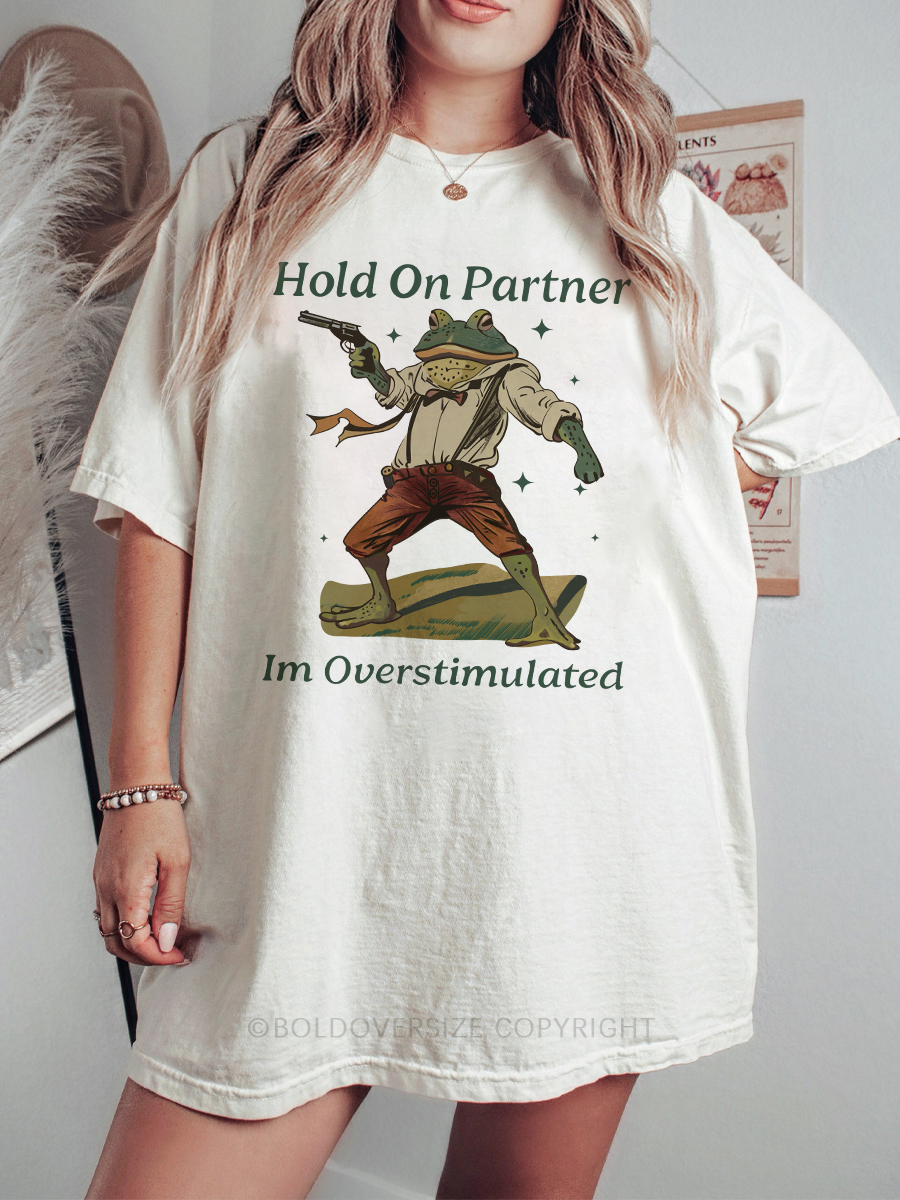 Vintage Hold On Partner Tee