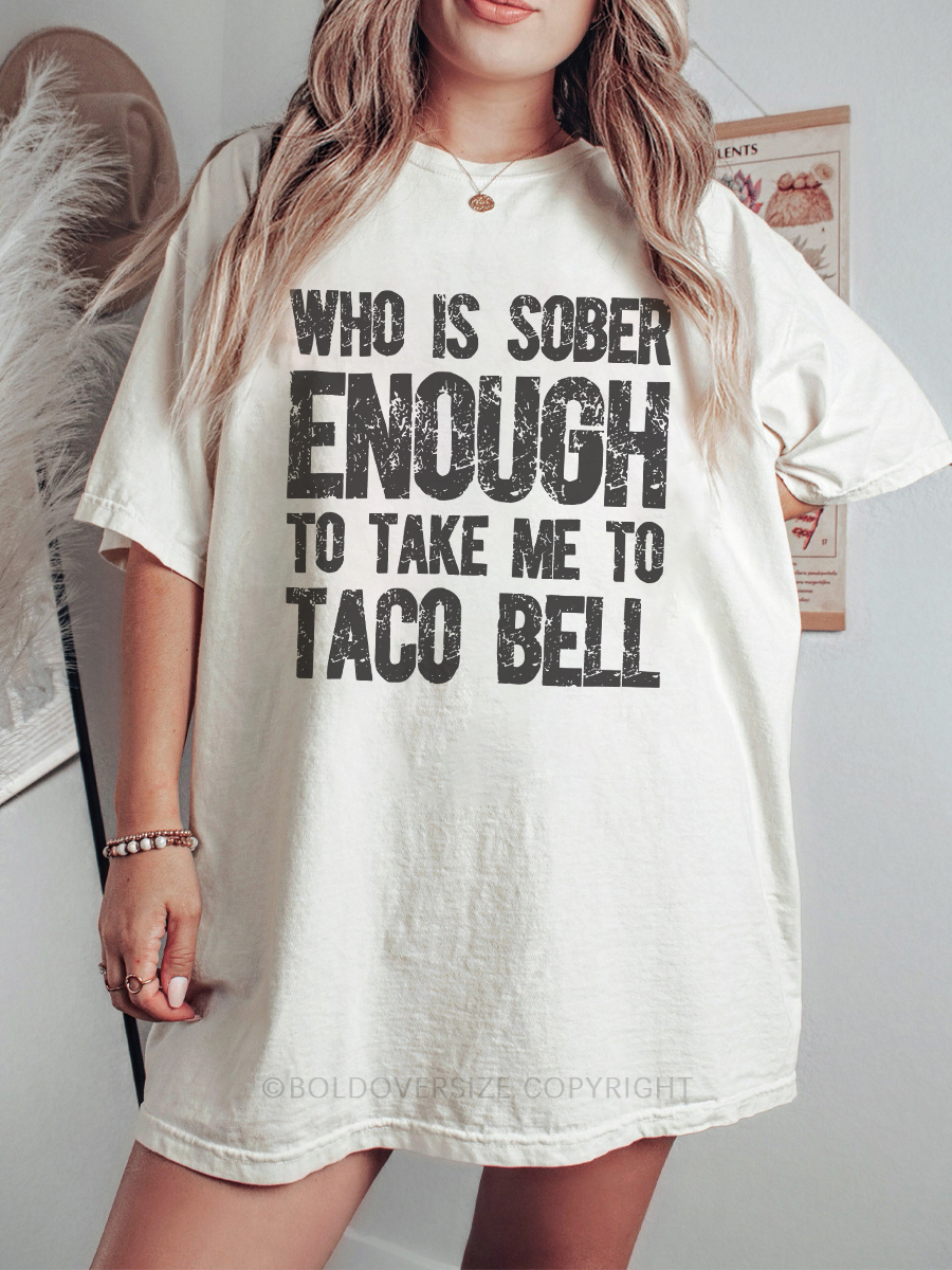 Vintage Sober Enough Tee
