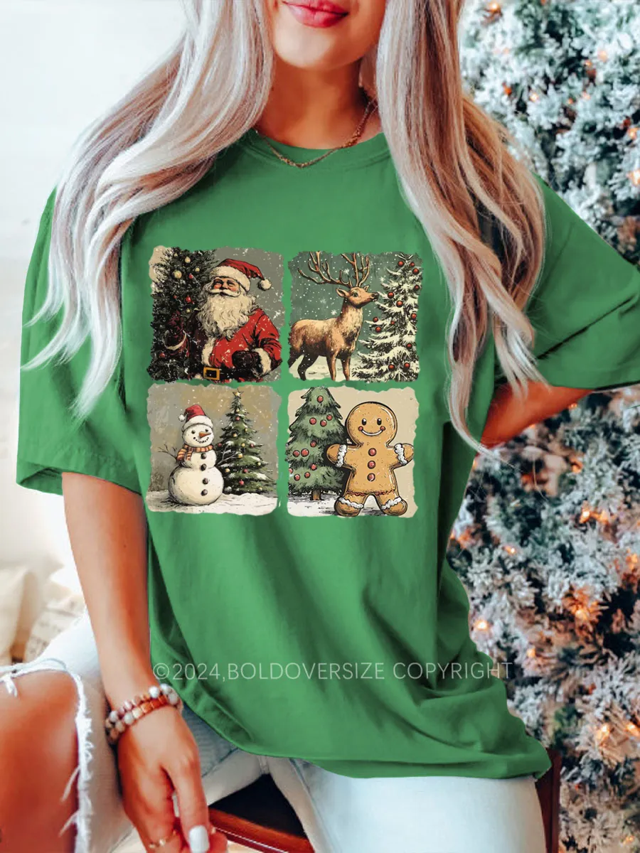 Vintage Christmas Sublimation Tee