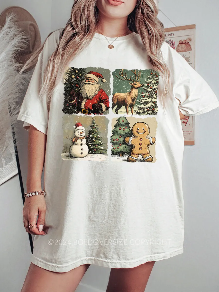 Vintage Christmas Sublimation Tee