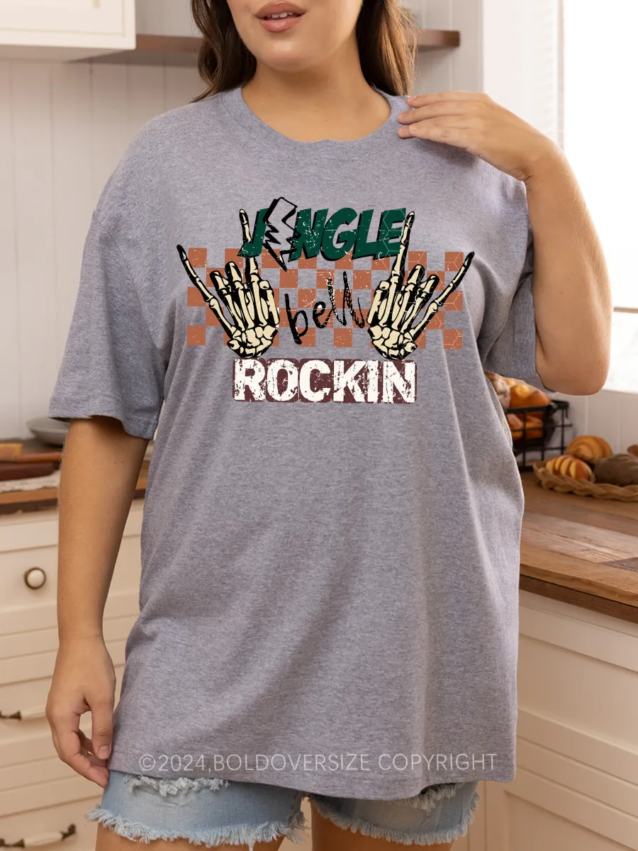 Vintage Jingle Bell Rockin Christmas Tee
