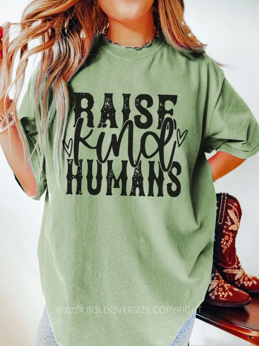 Vintage Raise Kind Humans Tee