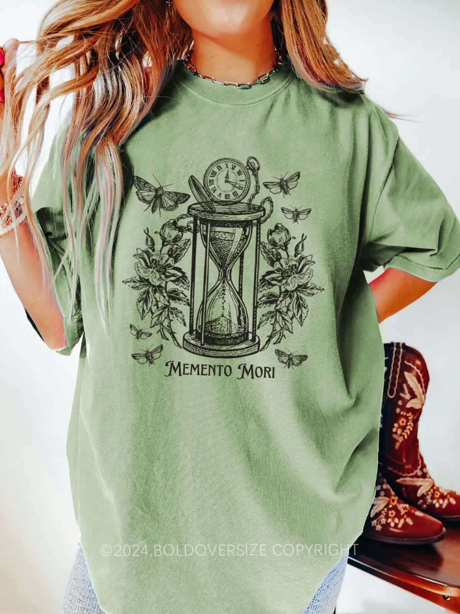 Vintage Memento Mori Moth Tee