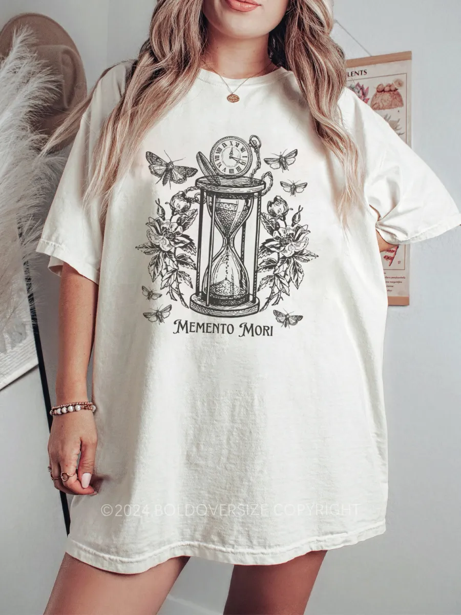 Vintage Memento Mori Moth Tee