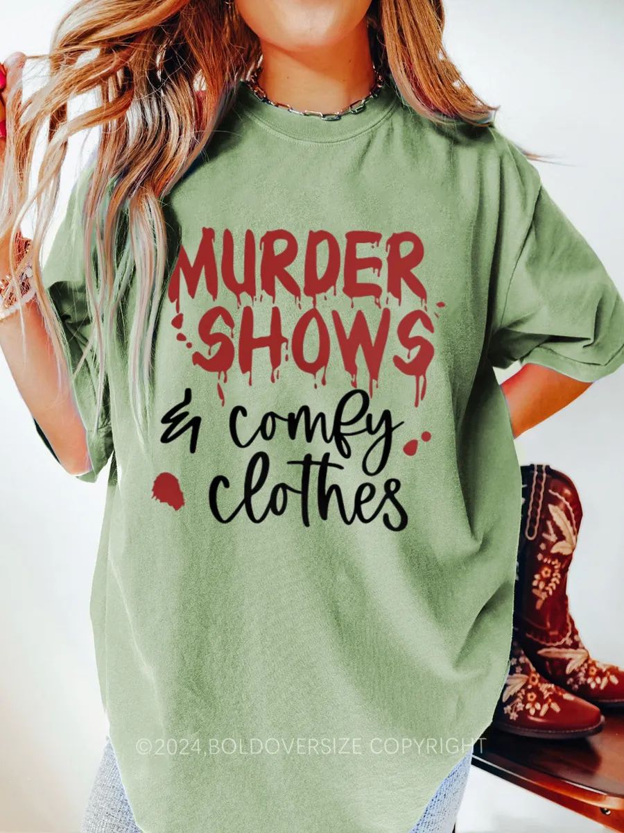 Vintage Murder Shows Comfy Tee