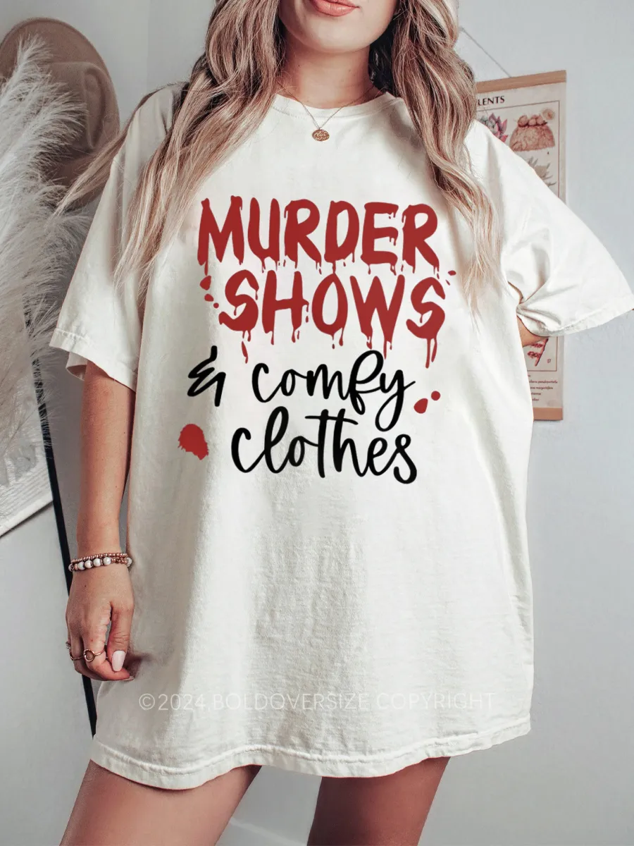 Vintage Murder Shows Comfy Tee