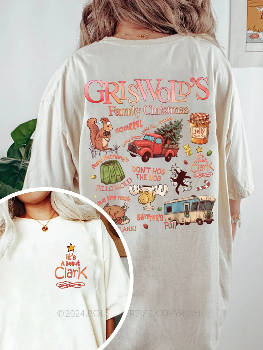 Vintage Gris Wold's Family Christmas Tee