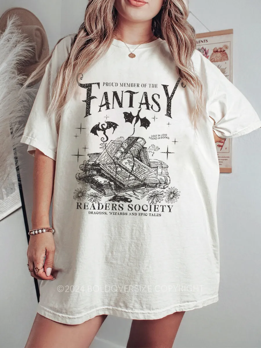 Vintage Fantasy Readers Society Tee