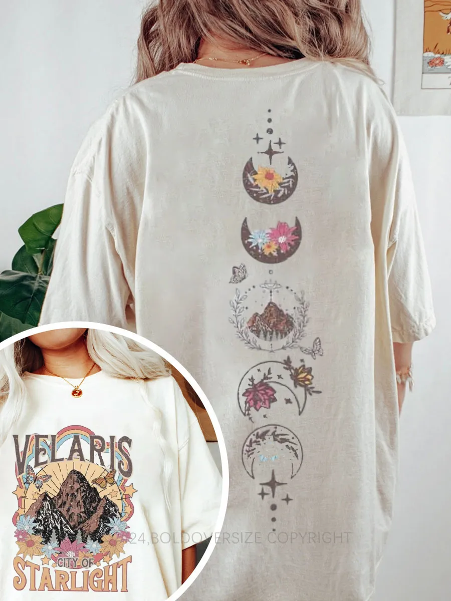 Vintage Velaris City Of Starlight Novel Tee