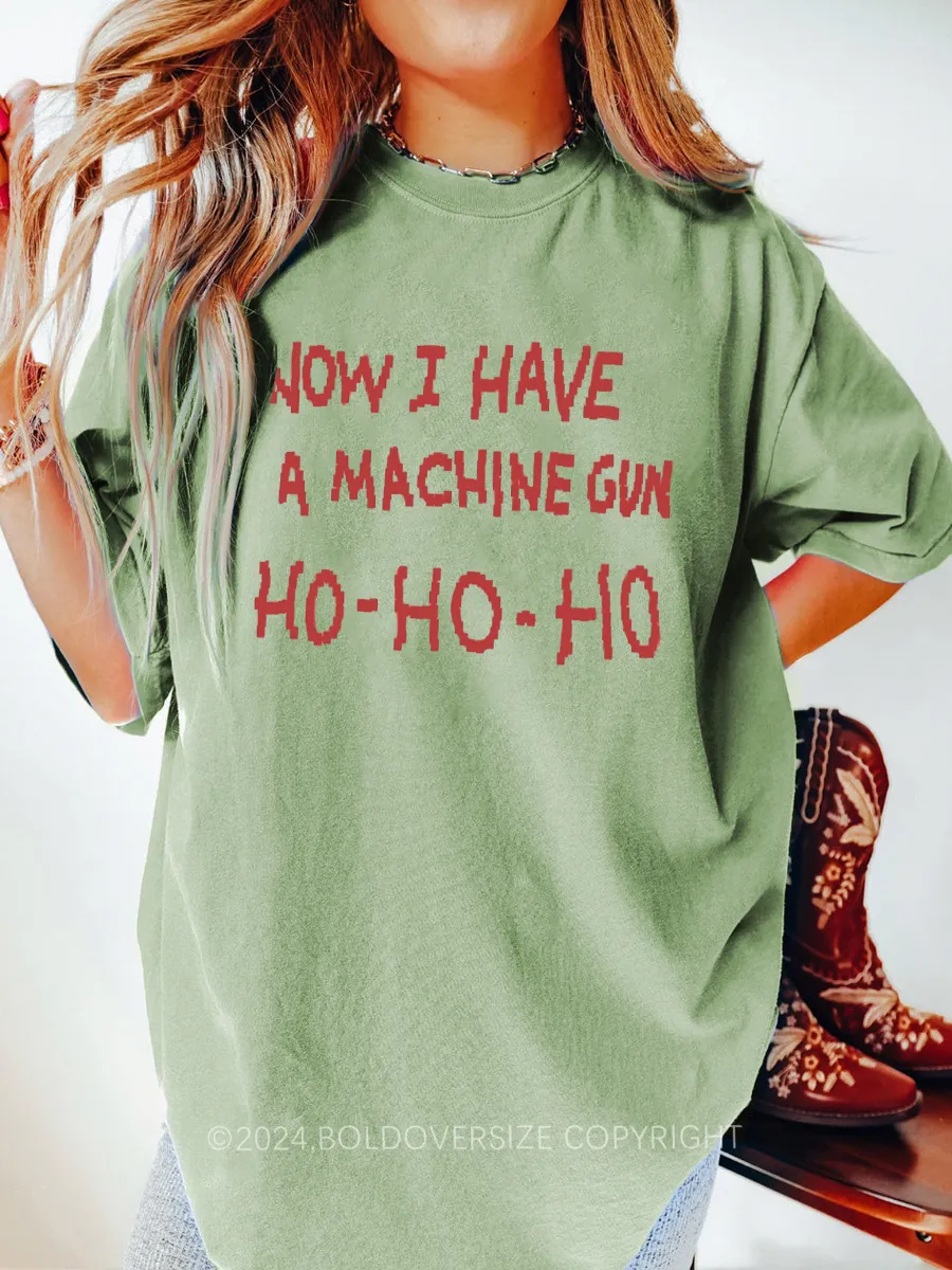 Vintage Now I Have A Machine Gun Movie Tee