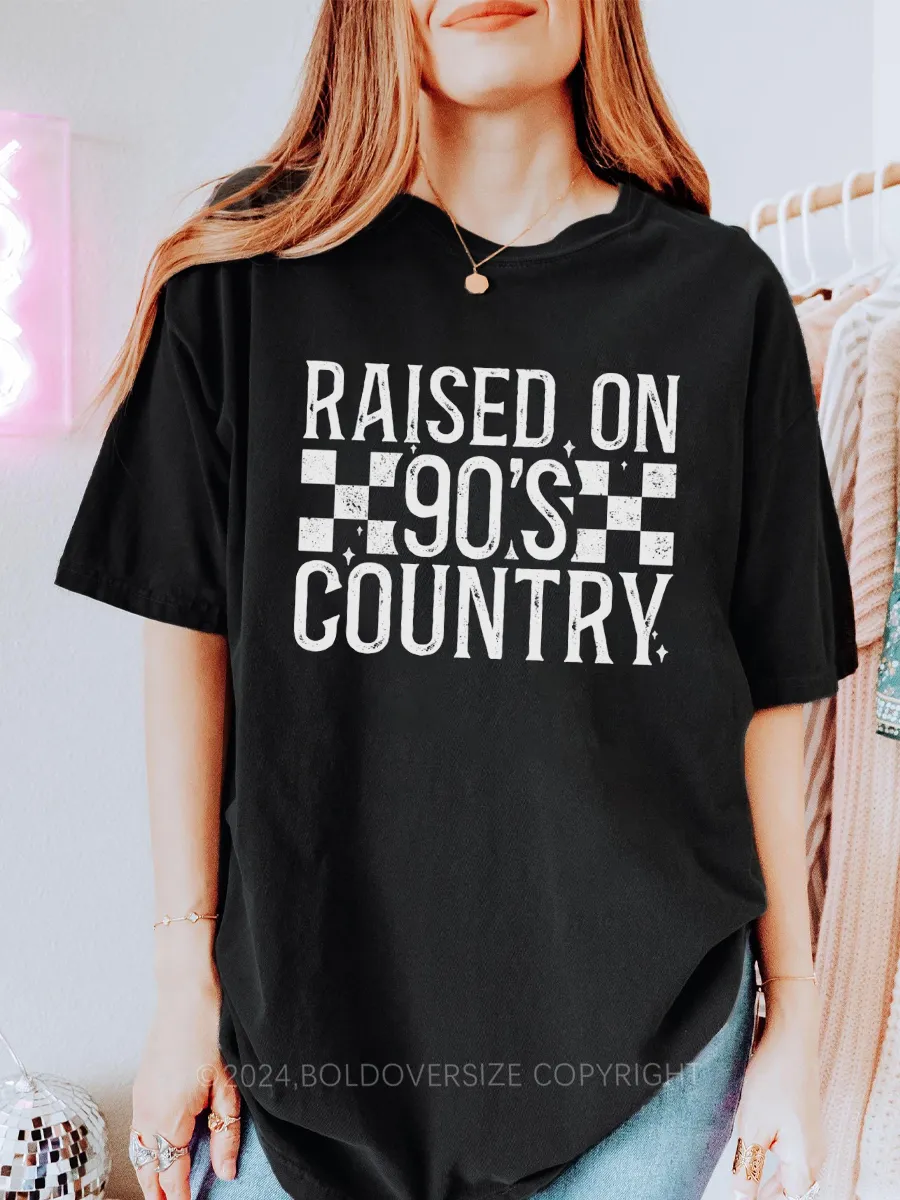 Vintage Raised On 90'S Country Music Tee