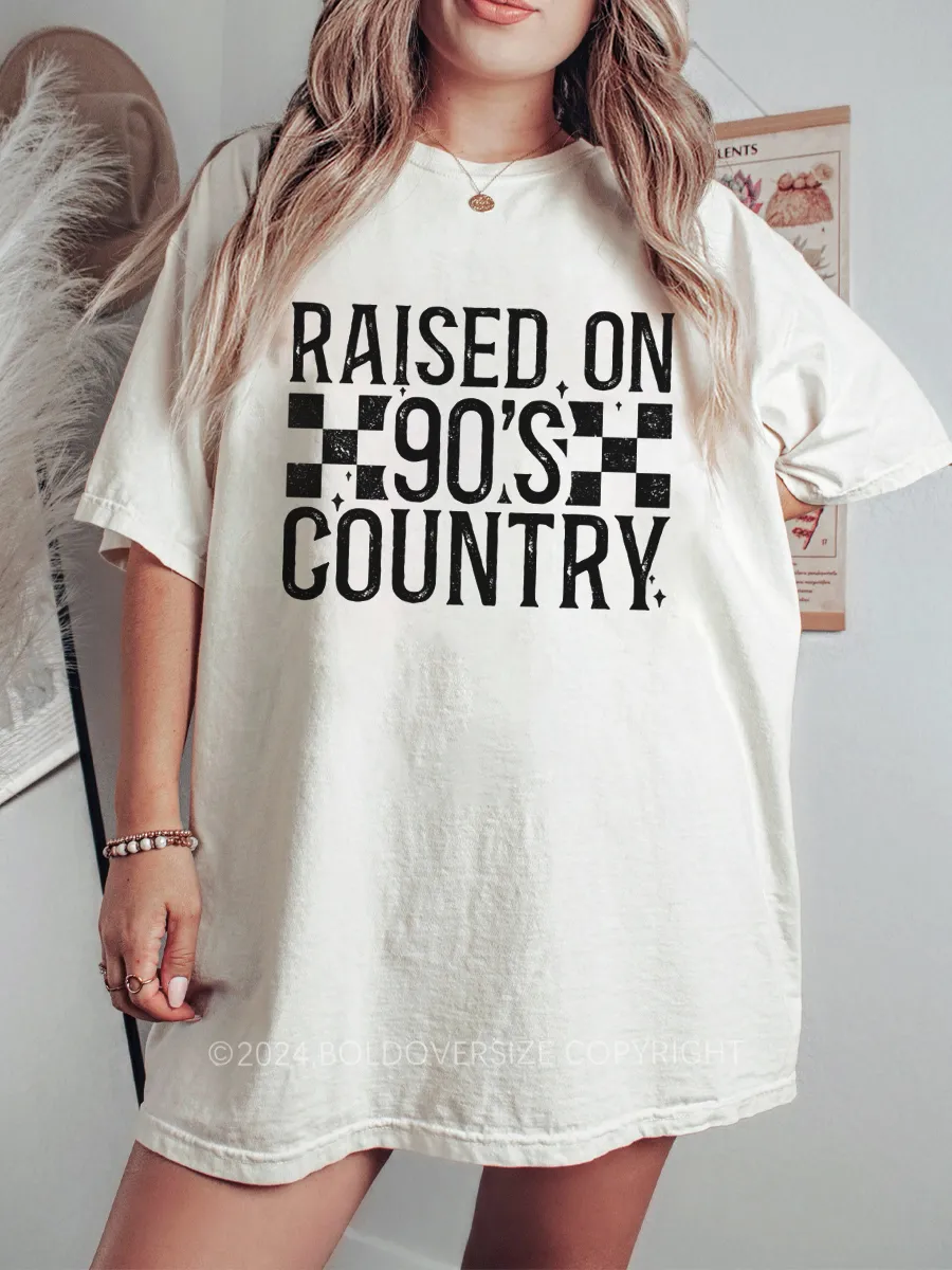 Vintage Raised On 90'S Country Music Tee